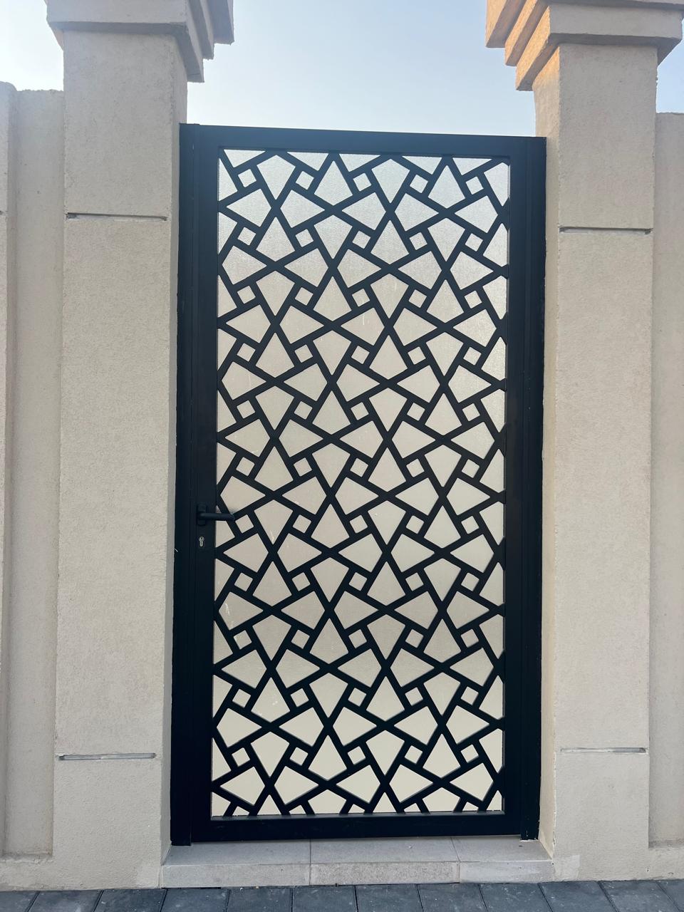 villa back side door in ajman